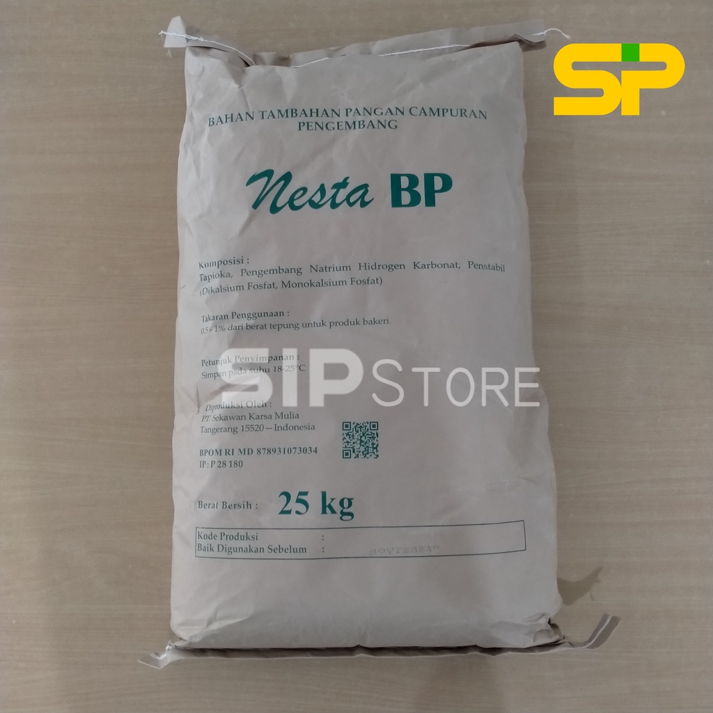 Jual NESTA Baking Powder 25kg / Pengembang Kue / Pengembang Roti ...
