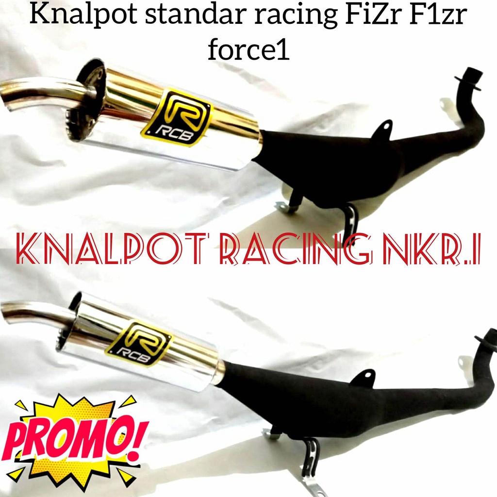 Jual Knalpot fizr f1zr rcb standar racing suara garing murah | Shopee ...