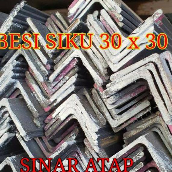 Jual Besi Siku 30 X 30 (Lebar 2.8 Cm, Tebal 2 Mm) Panjang 6 Meter ...