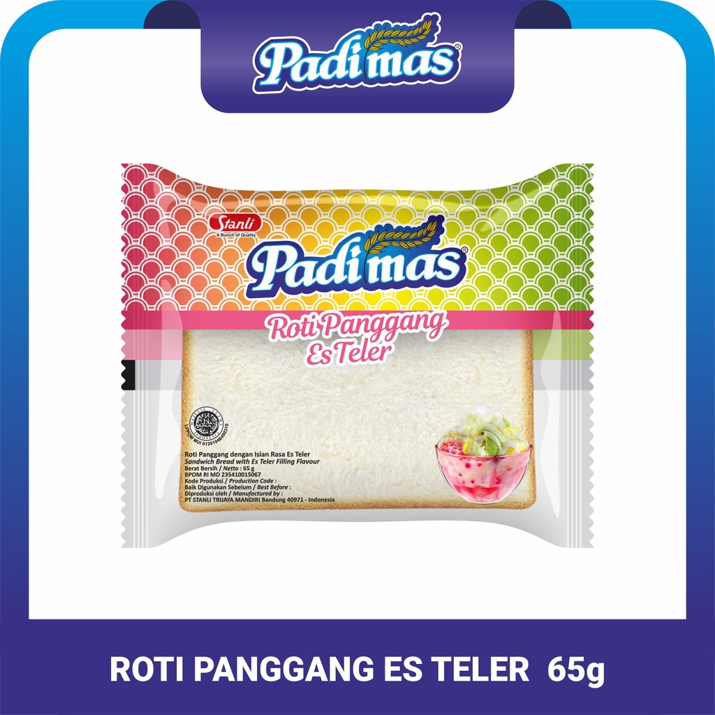 Jual Padimas Roti Panggang Es Teler 65g Shopee Indonesia 6933