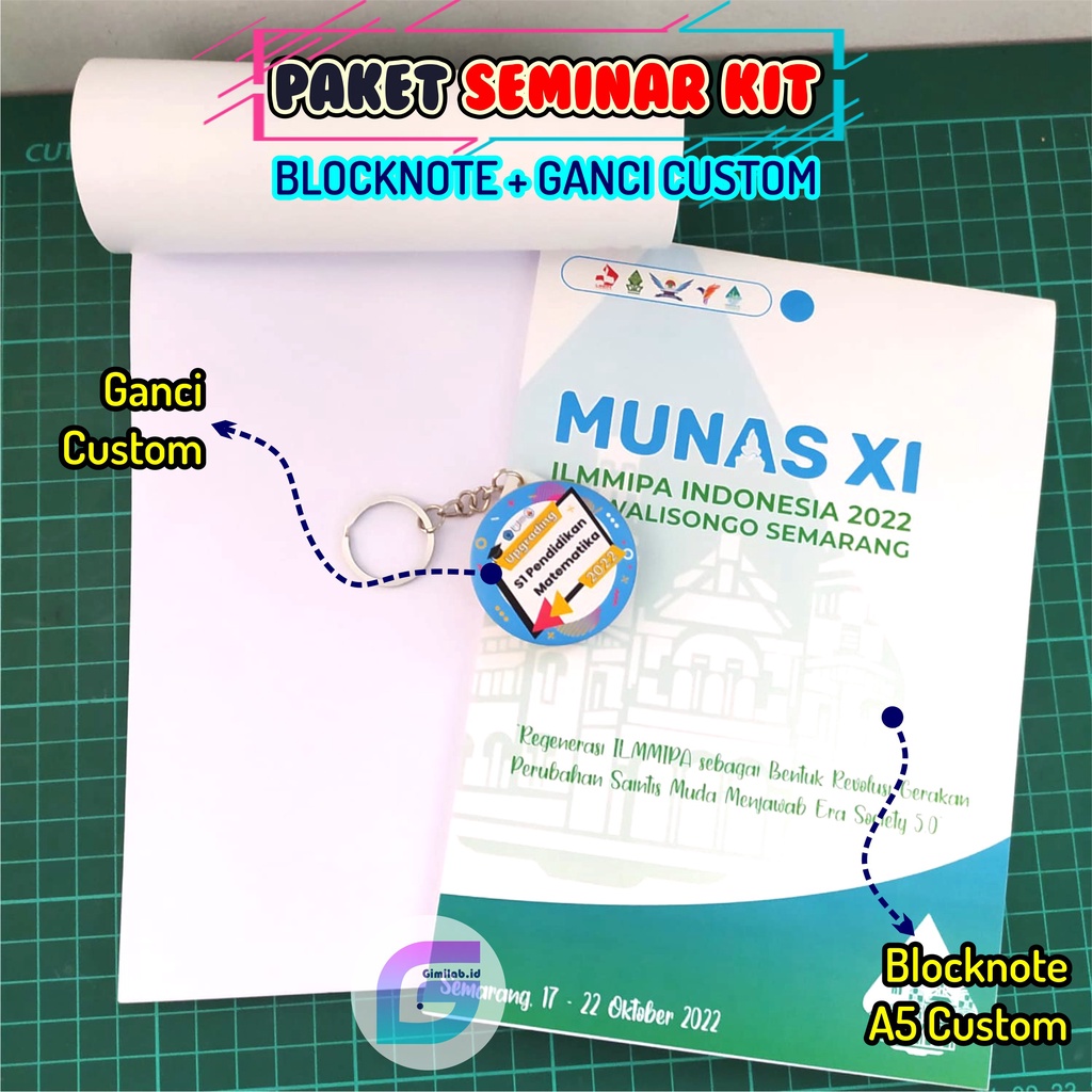 Jual SEMINAR KIT : GANCI CUSTOM , NOTEBOOK A5 , NOTEBOOK CUSTOM ...