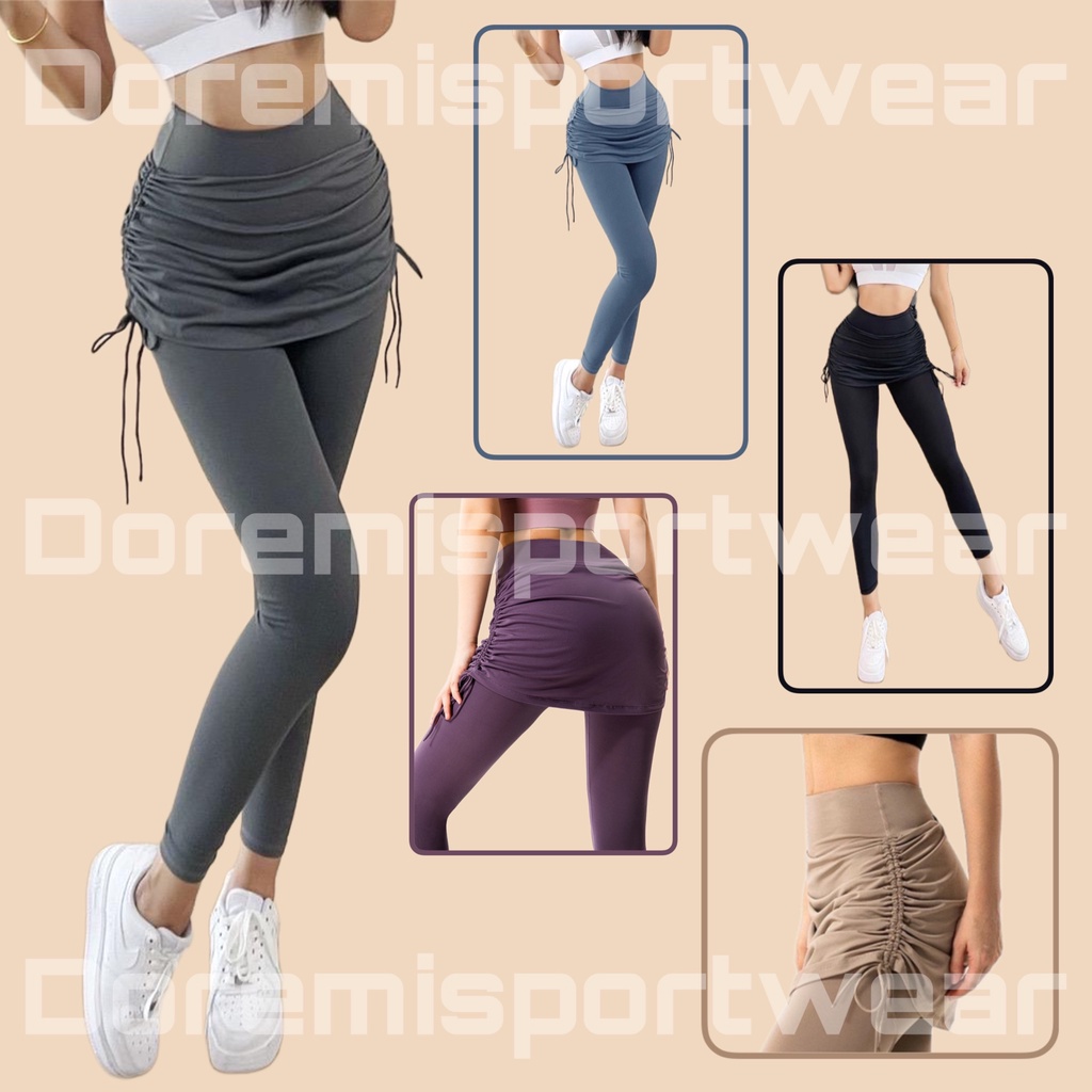 Jual SKORT Legging DOREMI SK3 / ROK Celana YOGA SENAM JOGGING GOLF ...
