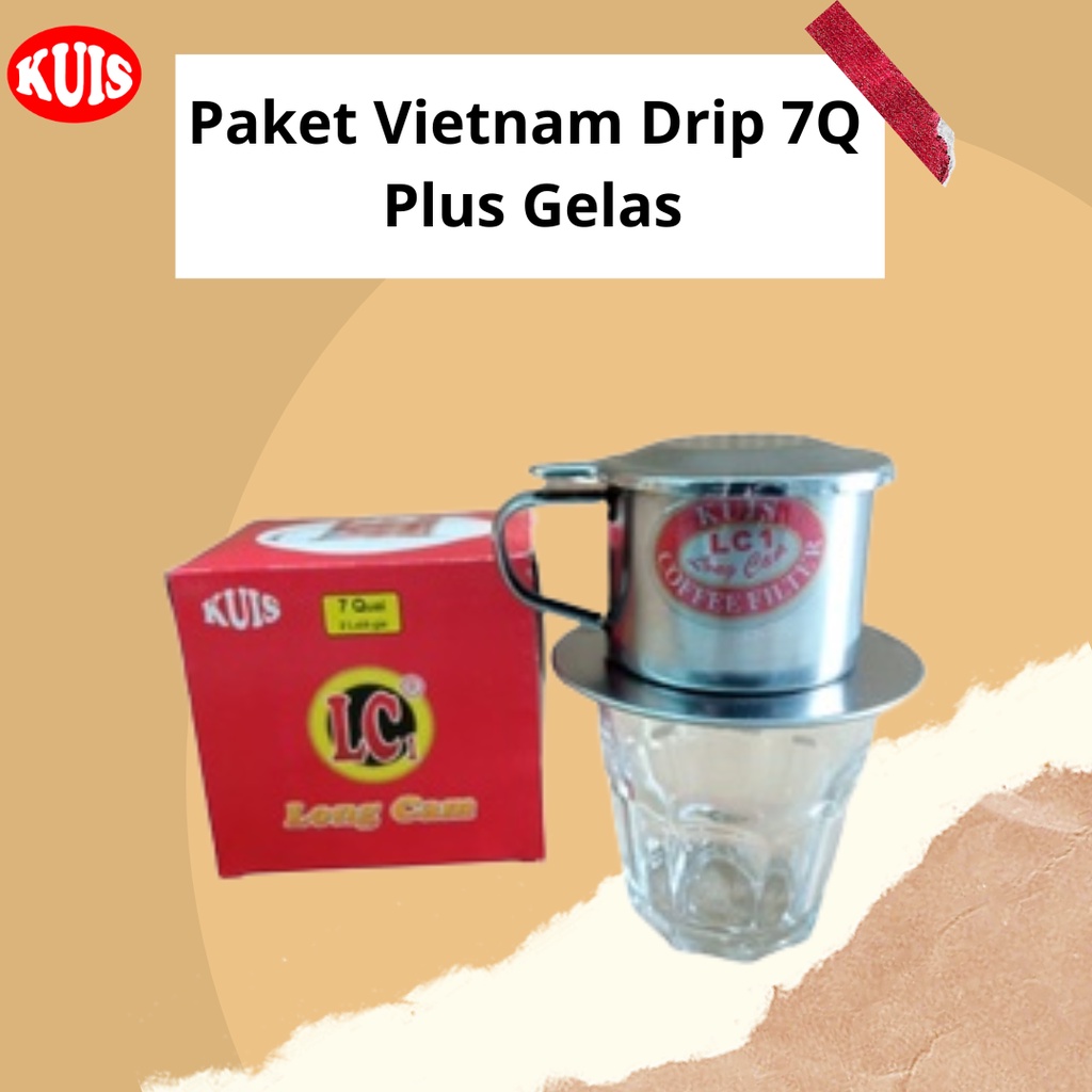 Jual Paket Vietnam Drip 7q Plus Gelas 140 Ml Shopee Indonesia 9154