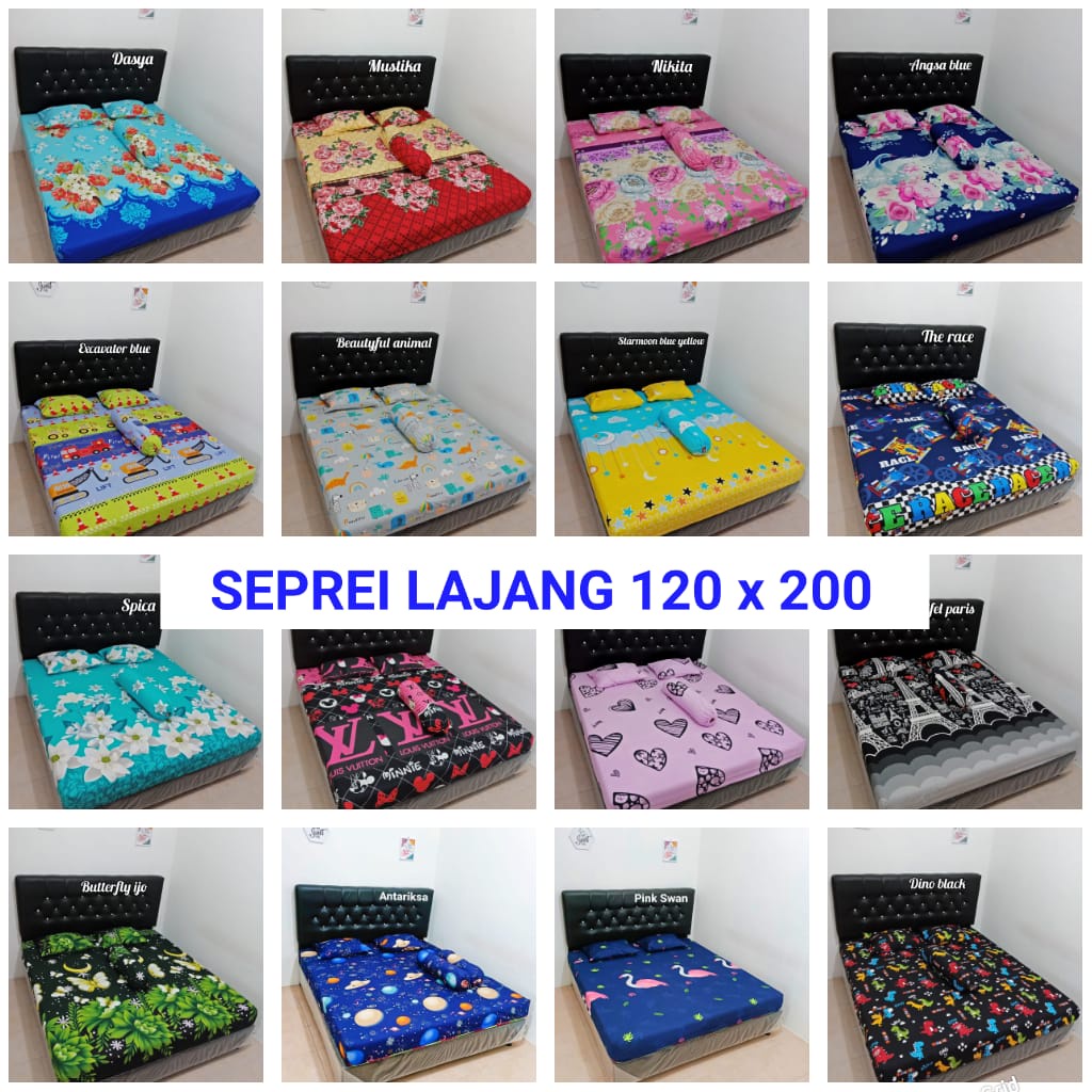 Jual Pekanbaru Tgl 20 April 2024 Seprei Homemade 120 X 200 Seprei