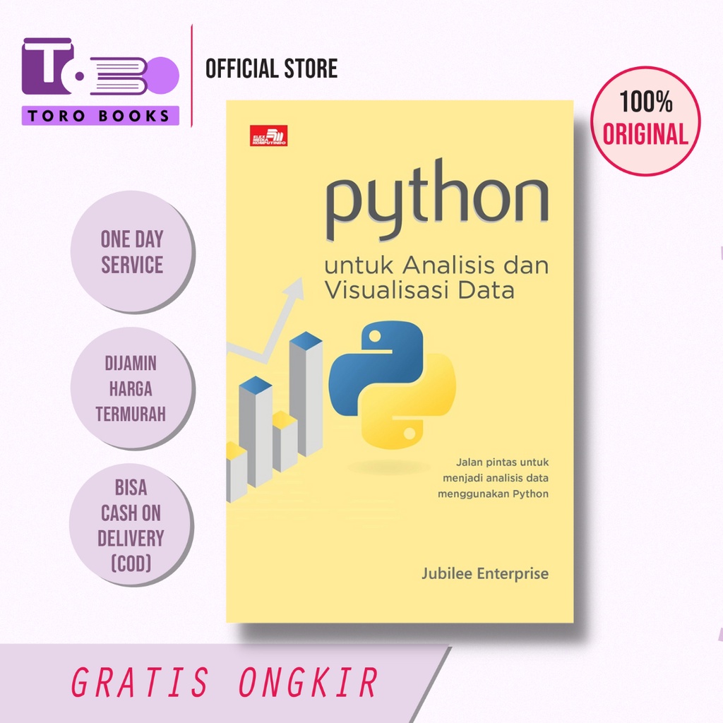 Jual Buku Python Untuk Analisis Dan Visualisasi Data Shopee Indonesia