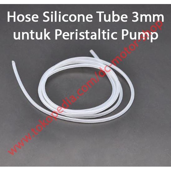 Jual Peristaltic Dosing Pump Flexible Hose Silicone Tubing 1M IDxOD