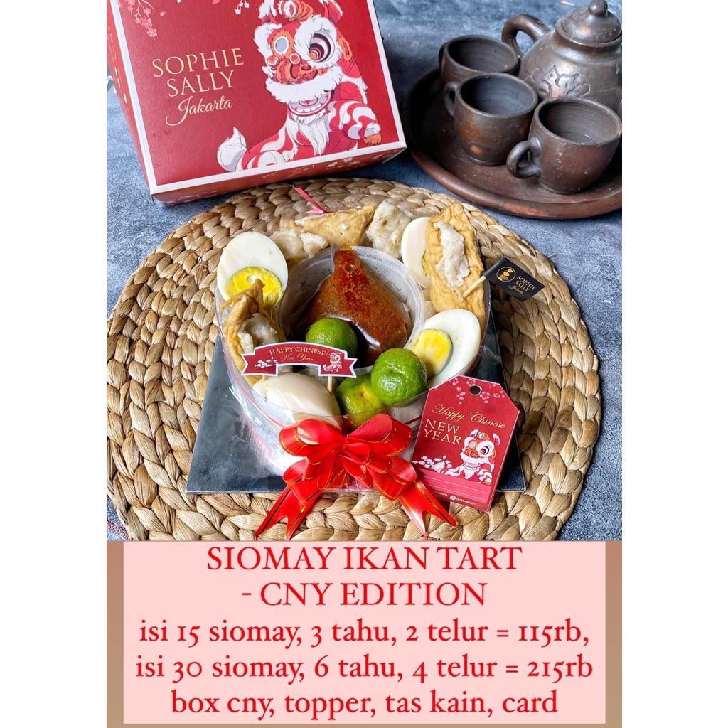 Jual Siomay Ikan Tart Hampers Imlek Cny Edition 2023 Shopee Indonesia