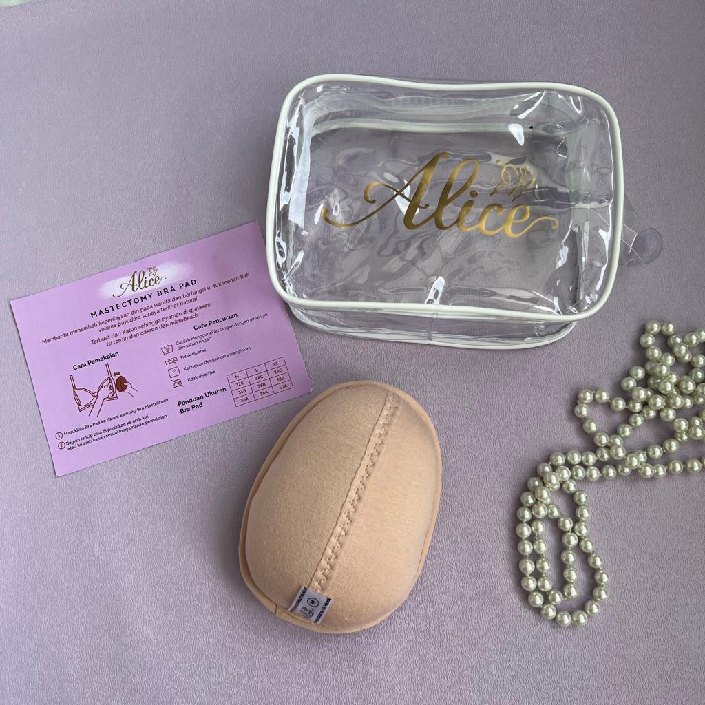 Jual Alice Bra Mastektomi Insert Pad BH Busa Penyumpal Breast Cancer ...