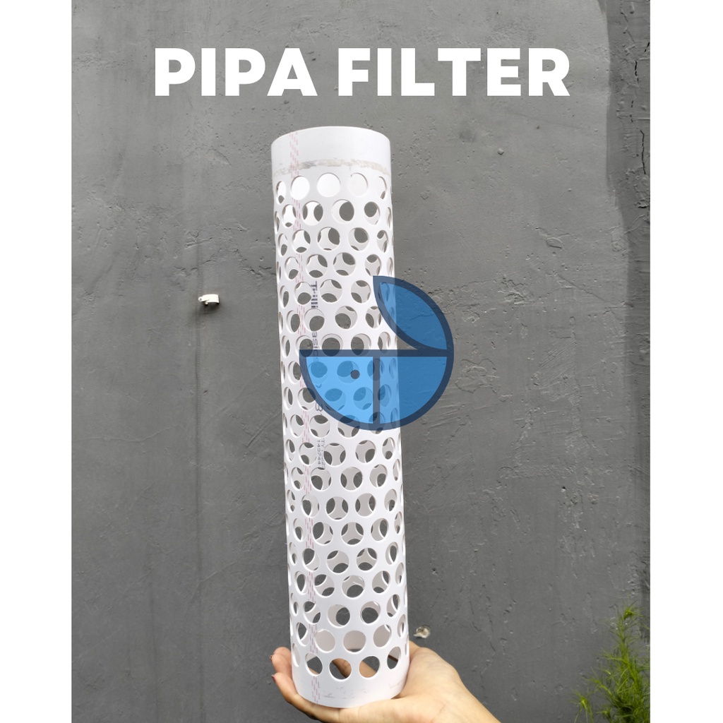 Jual Pipa Paralon Filter Kolam Ikan Ukuran 1,5Inch Dim Lubang Bor 2Mm ...