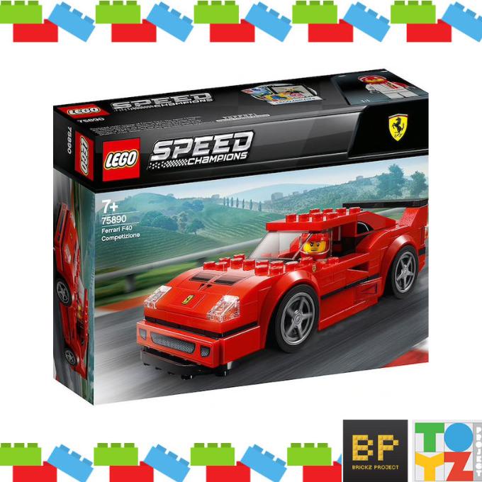 Jual Lego Speed Champions 75890 Ferrari F40 Competizione Baru Promo ...