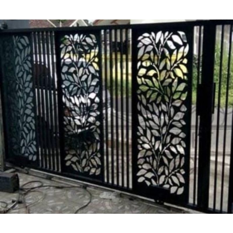 Jual pagar laser cutting minimalis | Shopee Indonesia