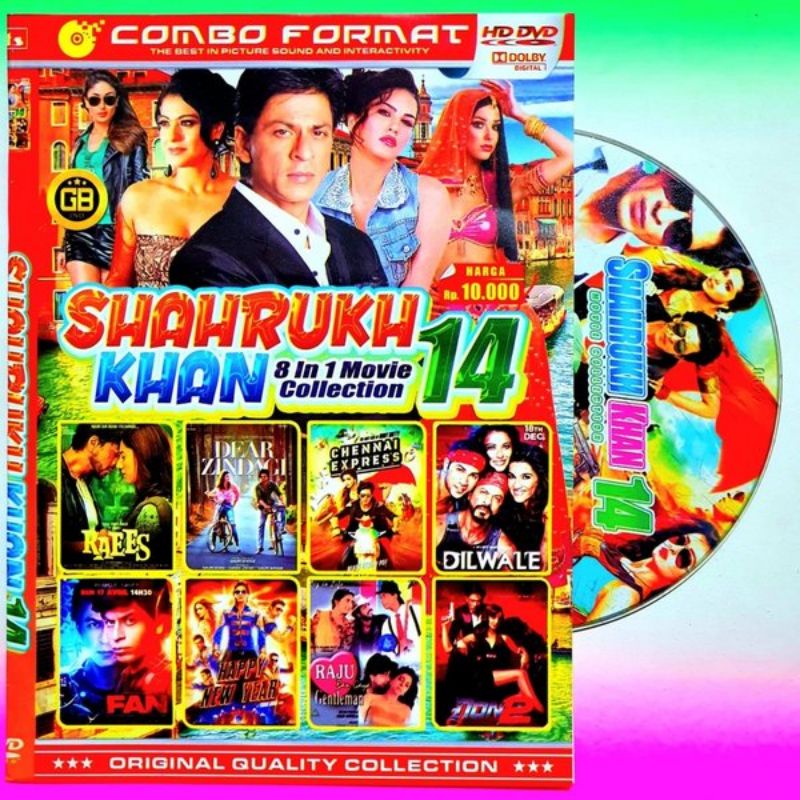 Jual Kaset Video Film Bollywood Terlaris Koleksi Shahrukh Khan Lengkap Terbaru Shopee Indonesia 