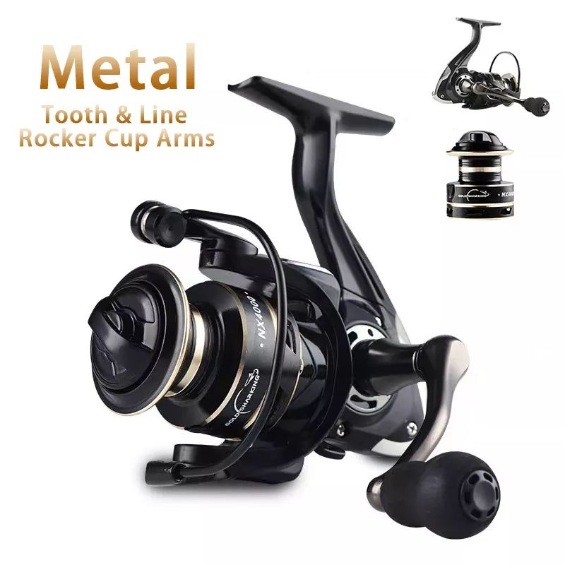 Metal Reel Pancing Spinning Fishing Reel 4.7:1 - NX6000