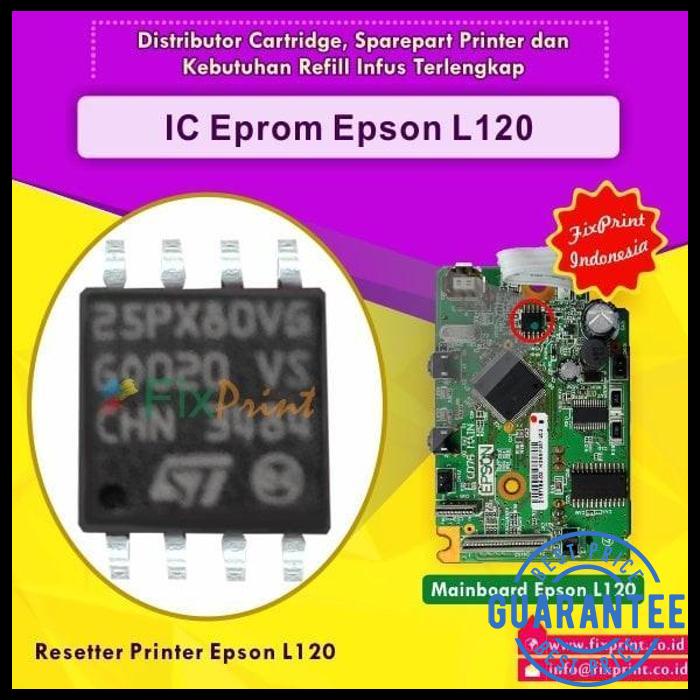 Jual Ic Eprom Eeprom Epson L120 Resetter Counter Mainboard Printer L120 Shopee Indonesia 1775