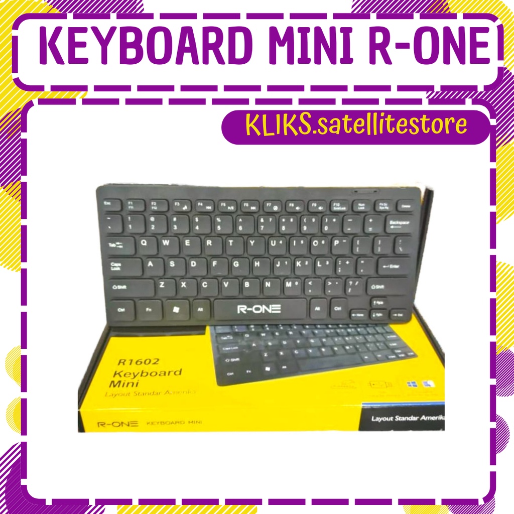 Jual KEYBOARD MINI R-ONE | Shopee Indonesia