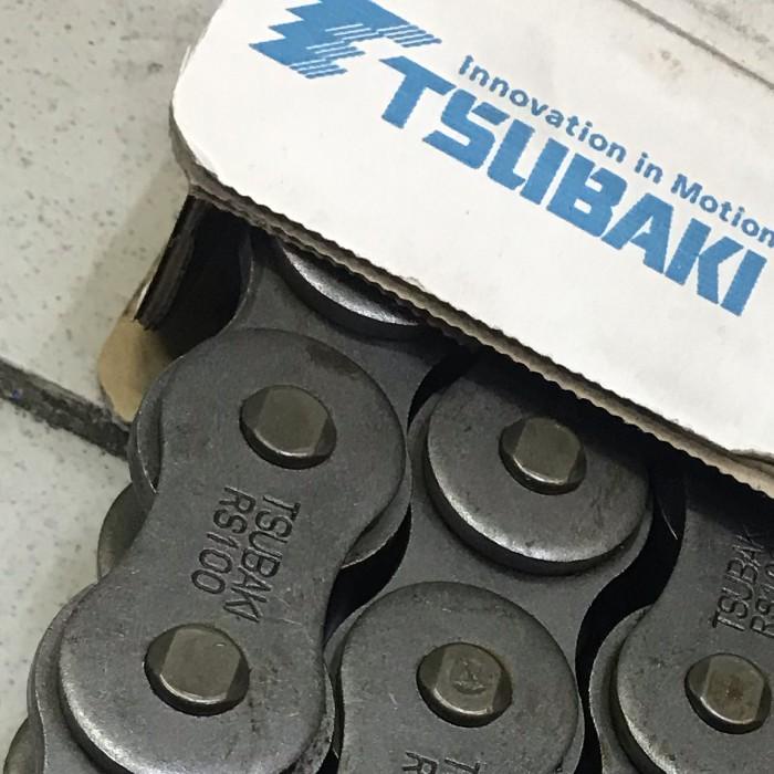 Jual RANTAI TSUBAKI RS 100 - 1 SINGLE JEPANG ROLLER CHAIN JAPAN RANTE ...