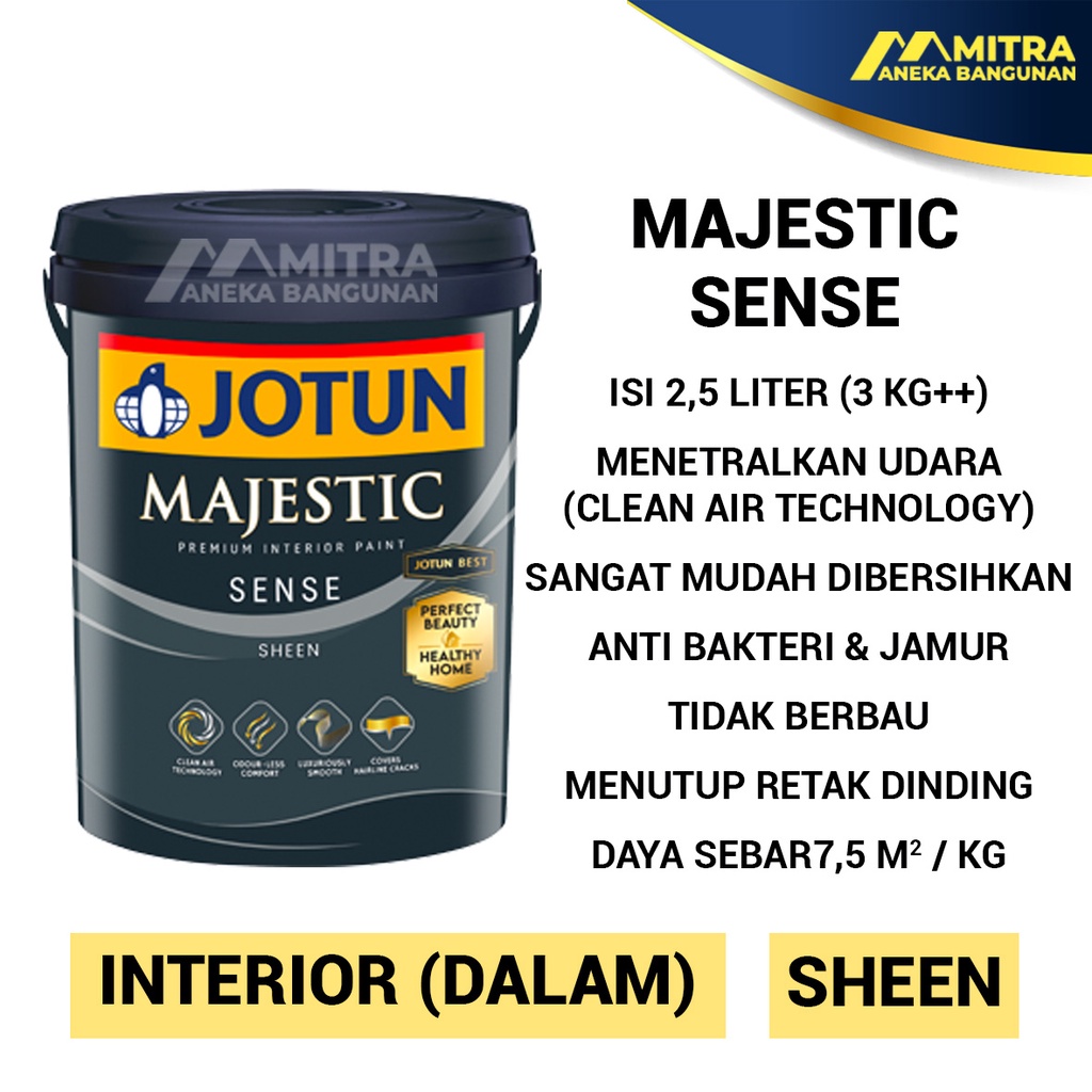 Jual Cat Tembok Interior Eksterior Jotun Timeless 1024 Majestic True Beauty Perfect Tough 3823