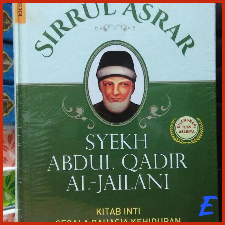 Jual Buku Sirrul Asrar Syekh Abdul Qadir Al Jailani Shopee Indonesia