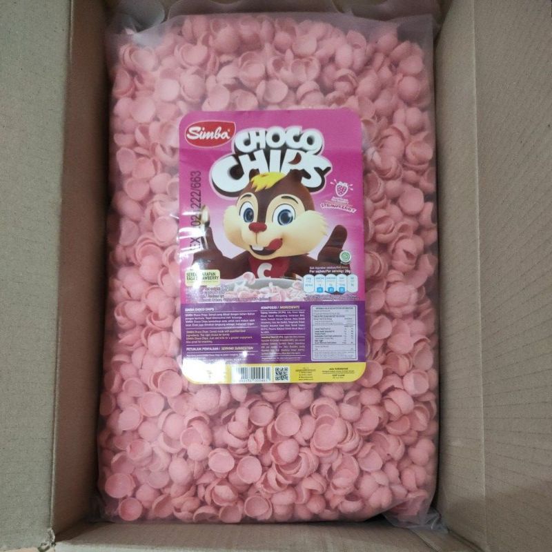 Jual Simba Chocochips Sereal Cereal Cokelat Chococrunch 950gr | Shopee ...