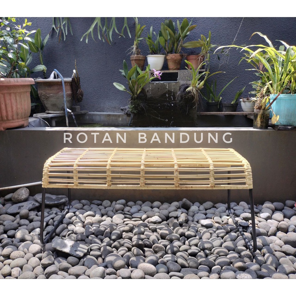 Jual Bench Rotan / Bangku Panjang Rotan / Kursi Taman Rotan / Kursi ...
