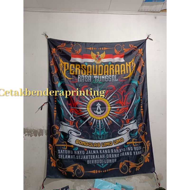 Jual cetak bendera printing PERSAUDARAAN RASA TUNGGAL | Shopee Indonesia