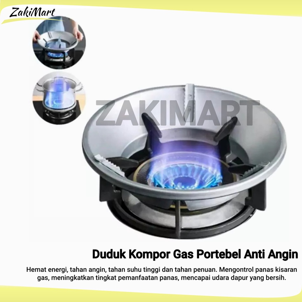Jual Tatakan Kompor Alas Tungku Duduk Kompor Gas Portebel Anti Angin ...