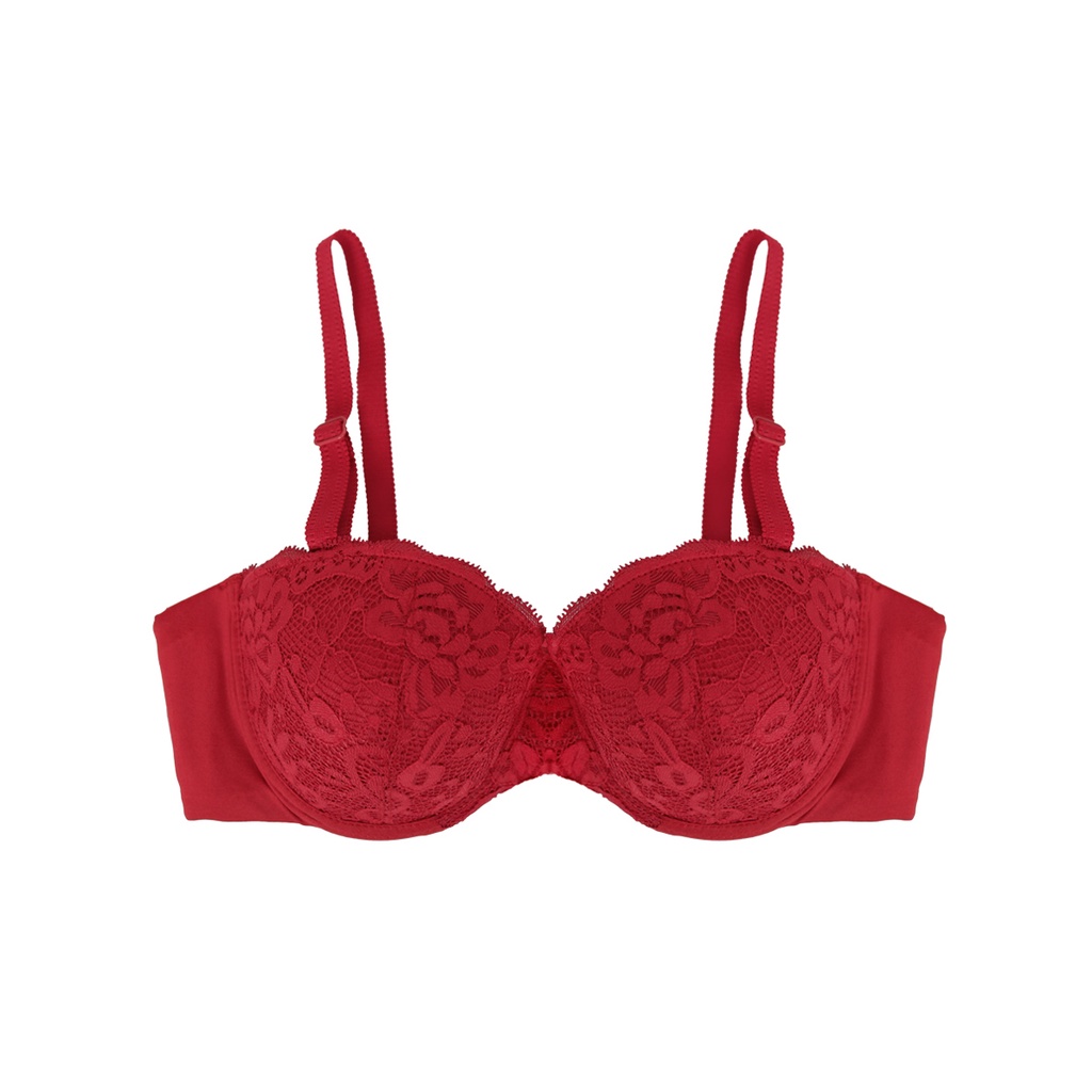 Jual The Brahouse 1/2 Cup B Padded Lace Bra B01-1361B | Shopee Indonesia