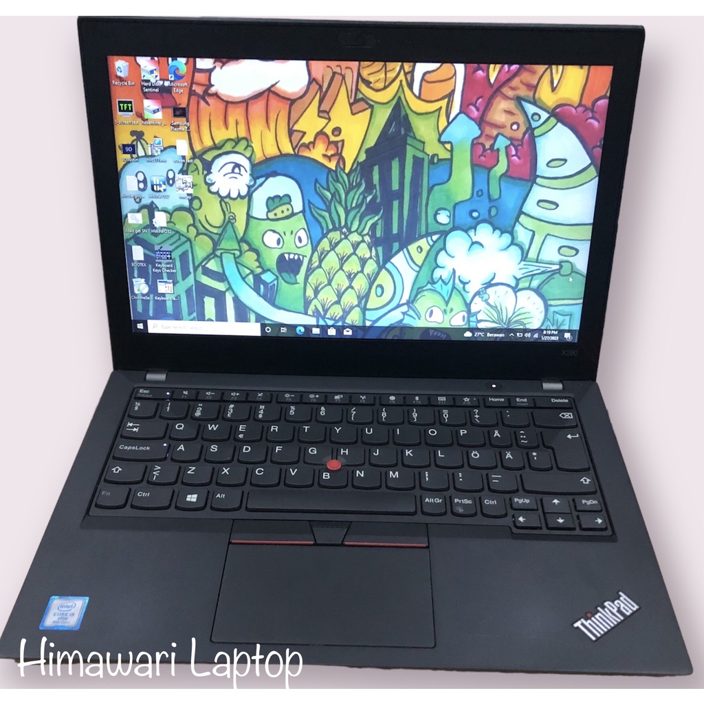 Jual LAPTOP LENOVO THINKPAD X280 CORE I5/i7 GEN 8 - Layar 12.5" RAM8GB ...