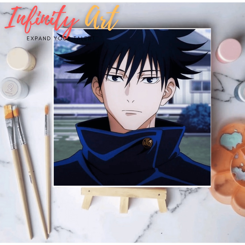 Jual paint by number /painting by number /paint by number anime /kanvas