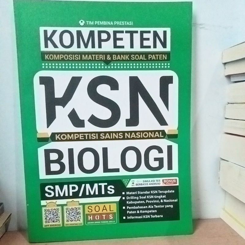 Jual Kompeten Kompetisi Sains Nasional Biologi SMP/MTs - Tim Pembina ...