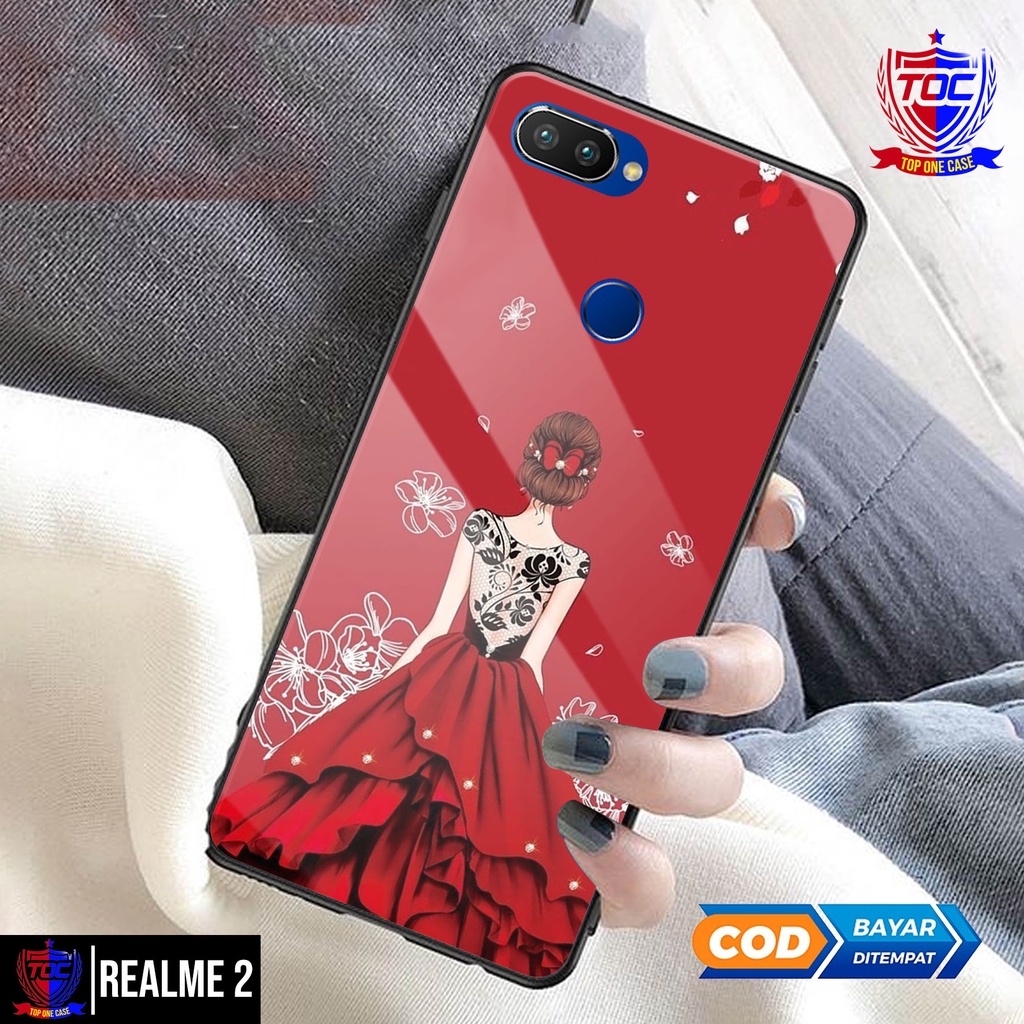 Jual Case REALMEE Casing REALME Terbaru Top One Case MOTIF