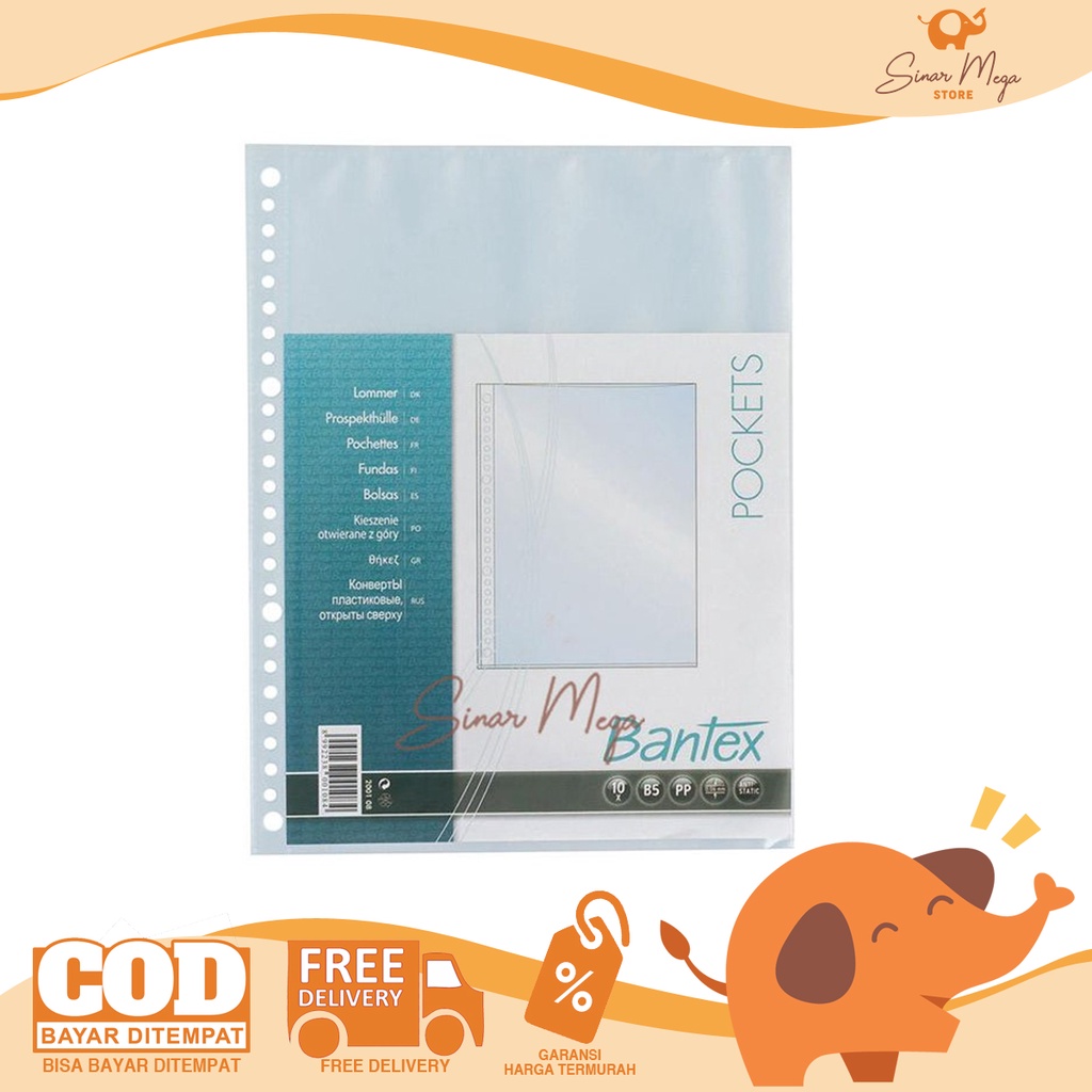 Jual Bantex Pocket B5 2001 08 10 Sheet Lembar PP Murah | Shopee Indonesia