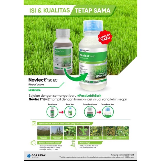 Jual Herbisida Novlect 120EC 500ml | Shopee Indonesia