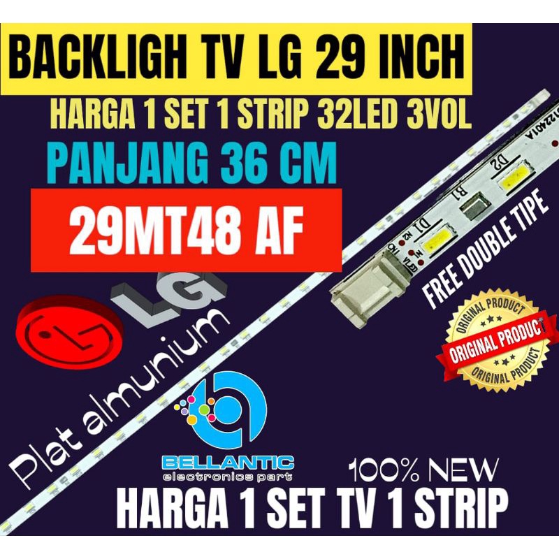 Jual BACKLIGHT TV LED LG 29 INCH 29MT48AF BACKLIGHT TV LED LG | Shopee ...