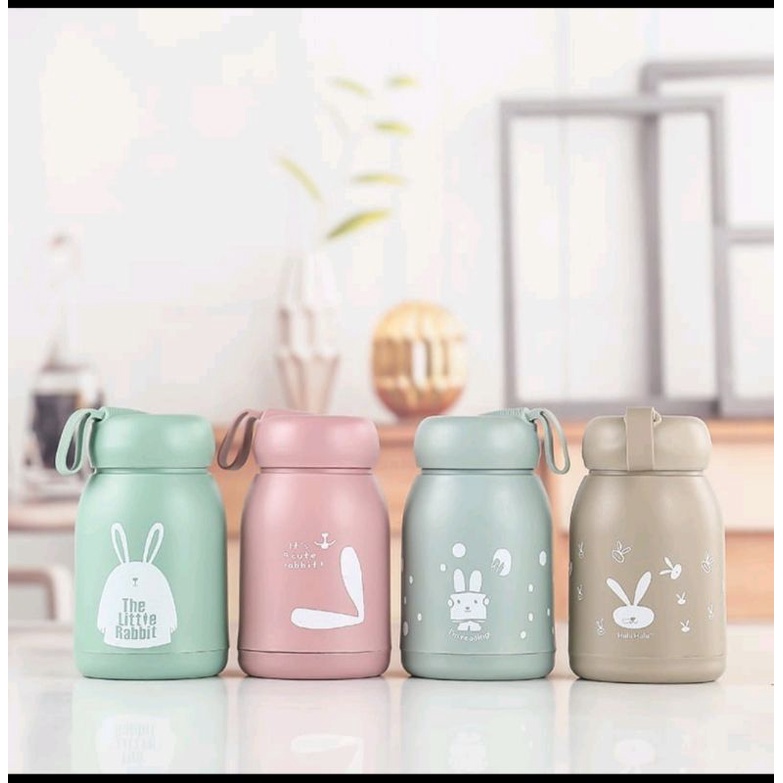 Jual (MINIMAL 100PCS) botol rabbit kaca,botol kaca rabbit pakai box ...