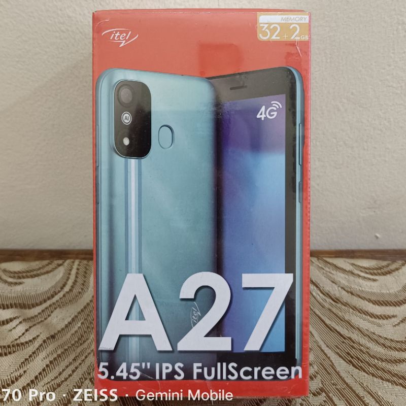 Jual Itel A27 2/32 GB RESMI BNIB NO REPACK BARU SEGEL ASLI FRESH A 27 ...
