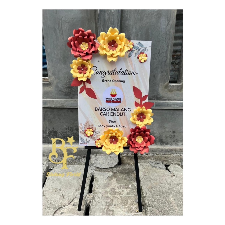 Jual Bunga Papan Kertas \ Paper Flower Board Surabaya | Shopee Indonesia