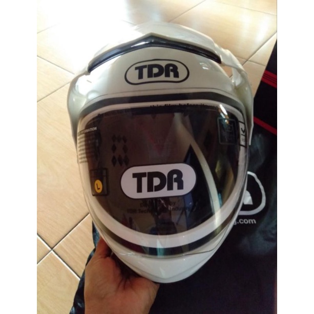 Jual helm merek TDR full face Shopee Indonesia