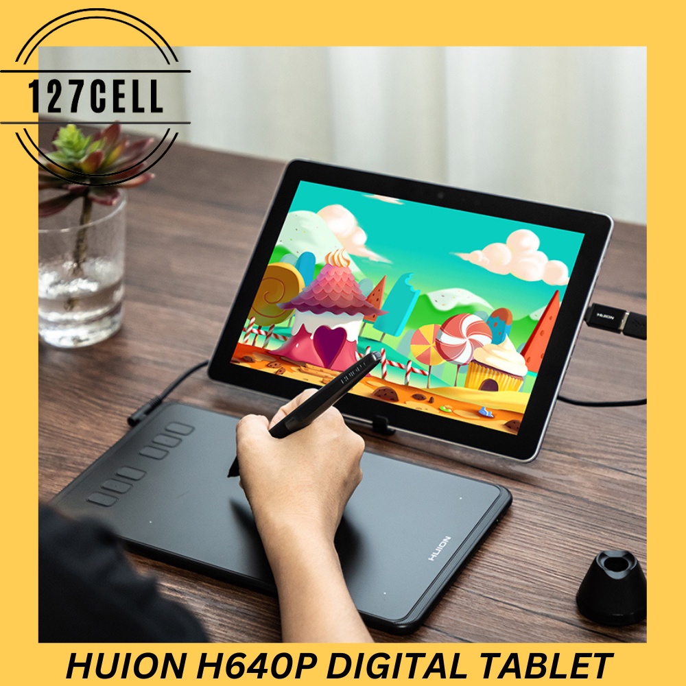 Wacom Intuos HUION Inspiroy H640P Graphic Tablets OSU Drawing