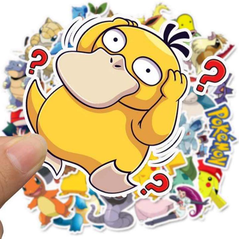 Jual Stiker Pokemon Pikachu Sticker Kartun Pokemon Sticker | Shopee ...