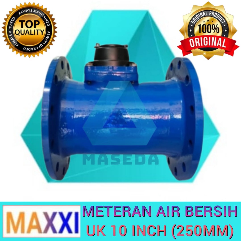 Jual Flow Meter / Meteran Air / Water Meter MAXXI Flange 10