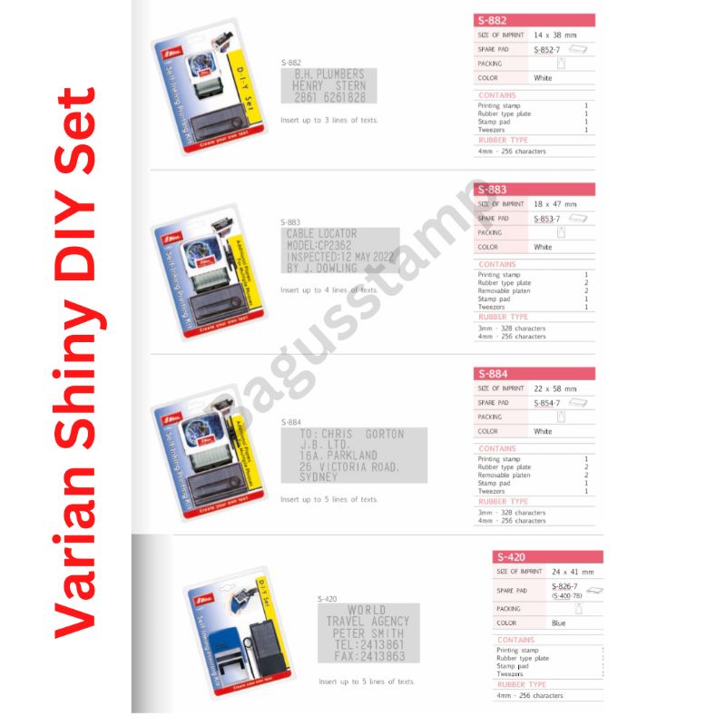 Jual Stempel Expired dengan Kode Produksi Shiny S882 S883 S420 S884 ...