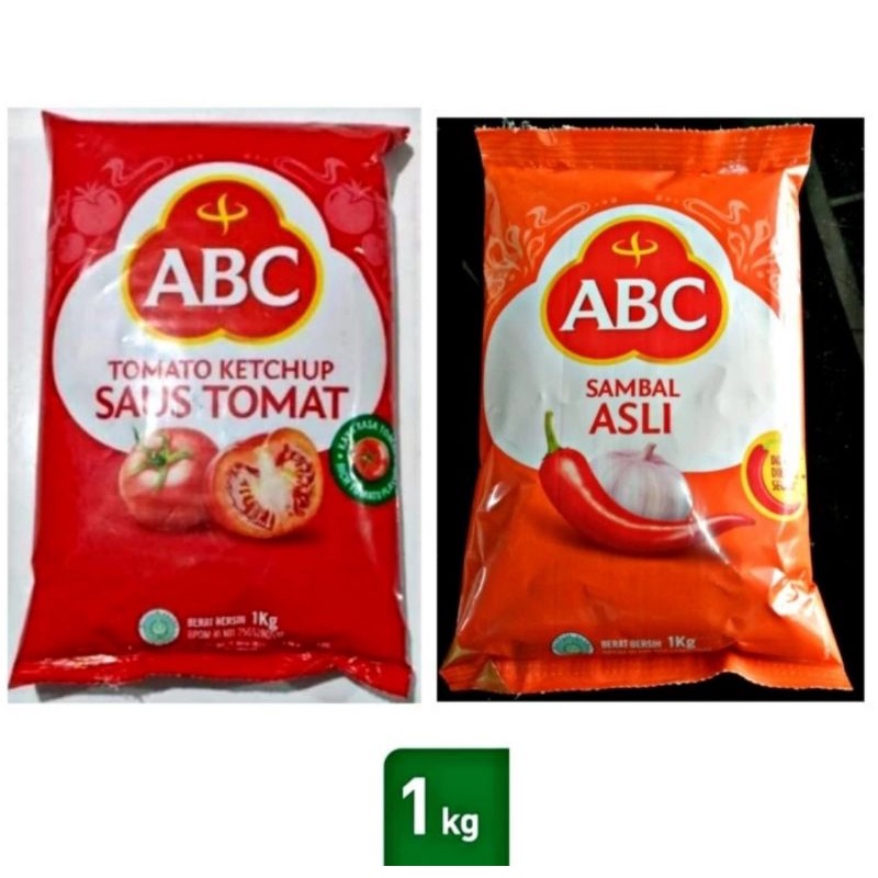 Jual Saus Tomat Abc 1kg Sambal Asli Abc 1kg Shopee Indonesia