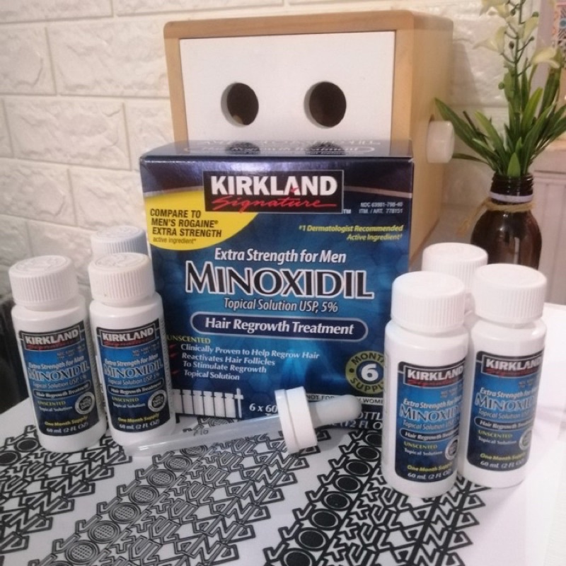 Jual Kirkland Minoxidil Original 100 Minoxidil 5 By Costco Shopee