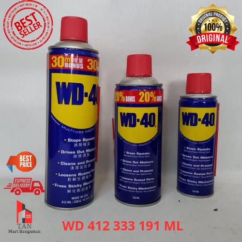 Jual Chain Wd40 Wd-40 Wd 40 Pelumas Anti Karat 191 333 412 Ml Jumbo ...