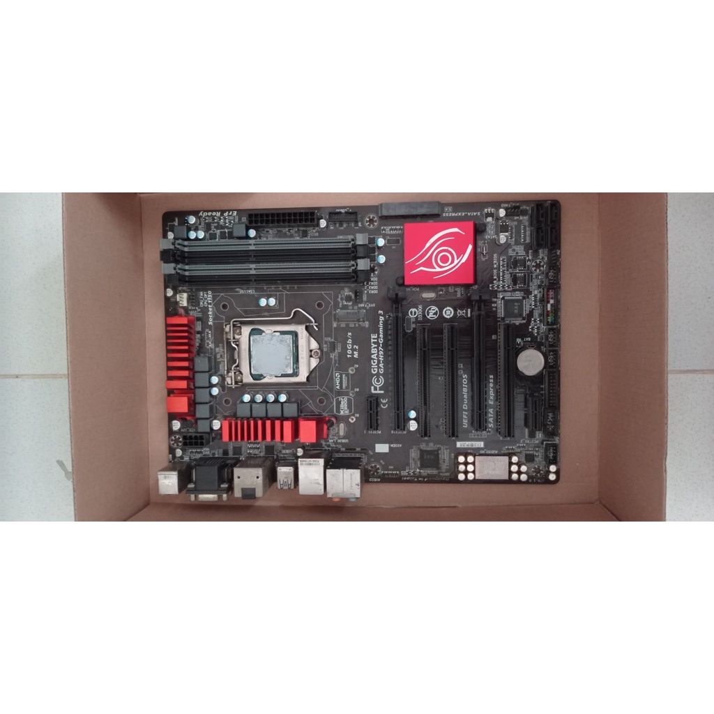 Jual Motherboard Gigabyte GAH97Gaming 3 Intel gen 4 Lengkap Processor