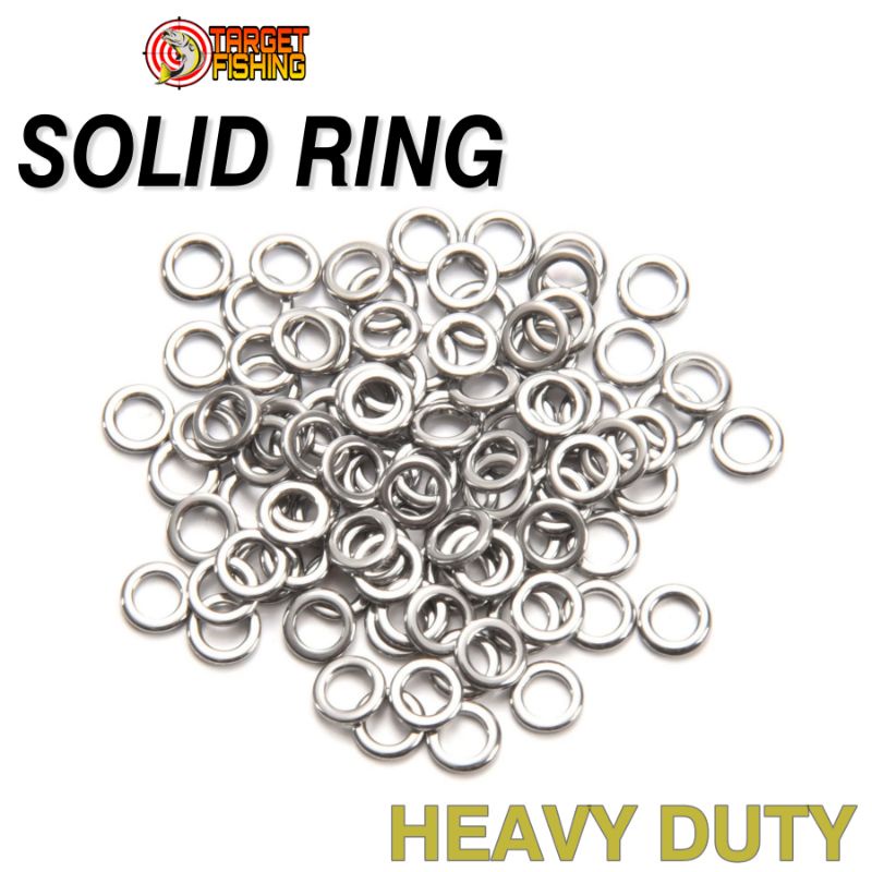 Jual 10pcs SOLID RING Heavy Duty SW Stainless Steel Anti Karat (harga ...