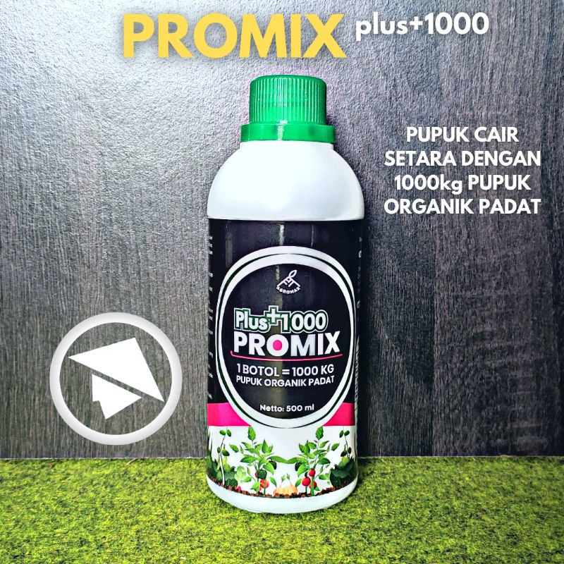 Jual PROMIX PLUS 1000 PUPUK CAIR SETARA 1000 KG PUPUK ORGANIK PADAT