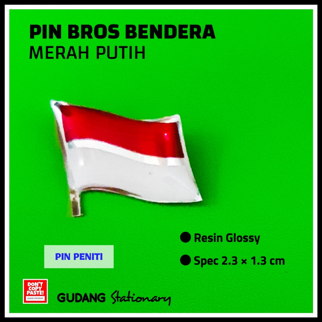 Jual Pin Bros Bendera Merah Putih | Shopee Indonesia