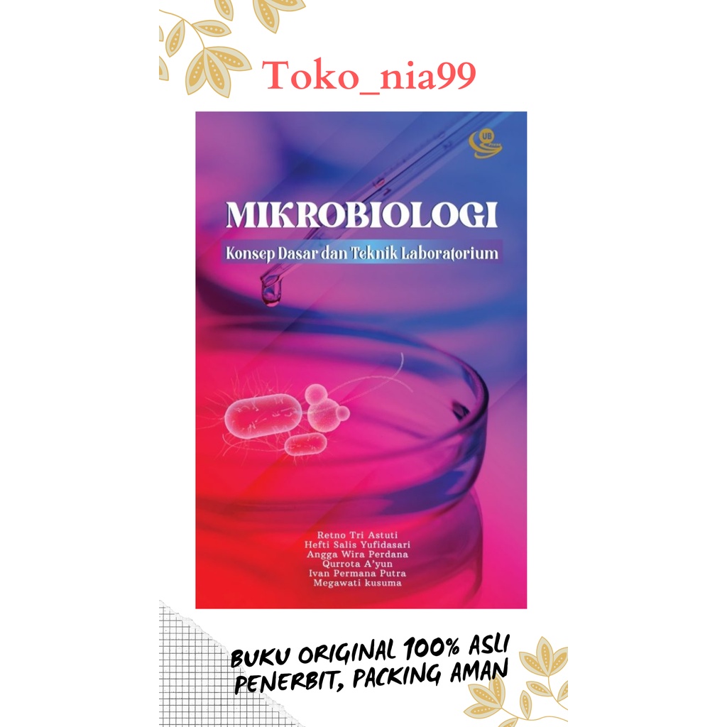 Jual Buku Mikrobiologi: Konsep Dasar Dan Teknik Laboratorium - Original ...